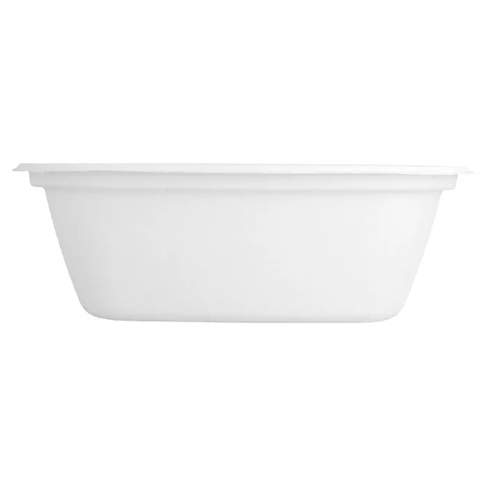 Bandejas 'bionic' 1800 ml 23,1x18,2x7,7 cm blanco bagazo (300 unid.)
