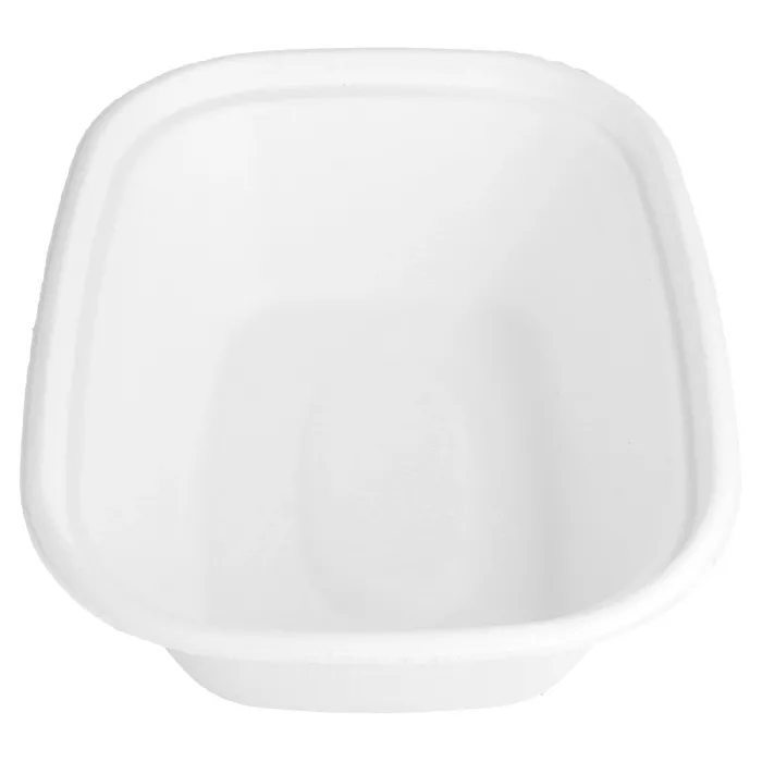 Bandejas 'bionic' 1800 ml 23,1x18,2x7,7 cm blanco bagazo (300 unid.)