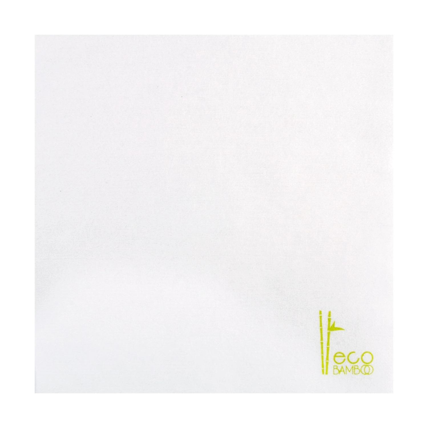 Guardanapos 'like linen' eco-bamboo 70 g/m2 40x40 cm branco bambú (600 unidade)