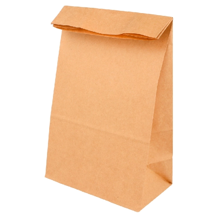 Bolsas Sos Sin Asas 80 G/M2 14+8X24 Cm Natural Kraft (1000 u.)