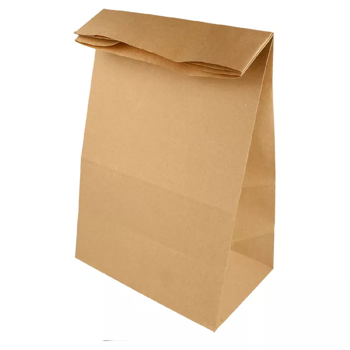 Sacchetti sos senza manici  70 g/m2 22+14x37 cm naturale kraft (500 unità)