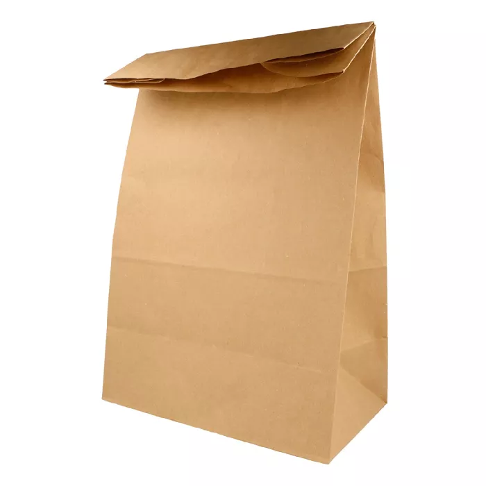 Sacchetti sos senza manici  80 g/m2 25+15x43,5 cm naturale kraft (250 unità)