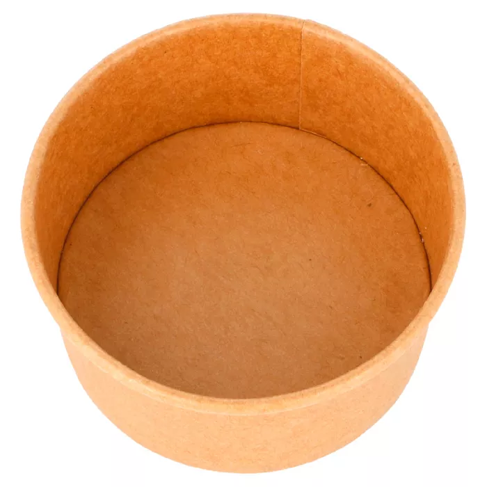 Coppetta gelati 90 ml 210 + 18 pe g/m2 ø7,2x4 cm marrone cartone (2000 unità)
