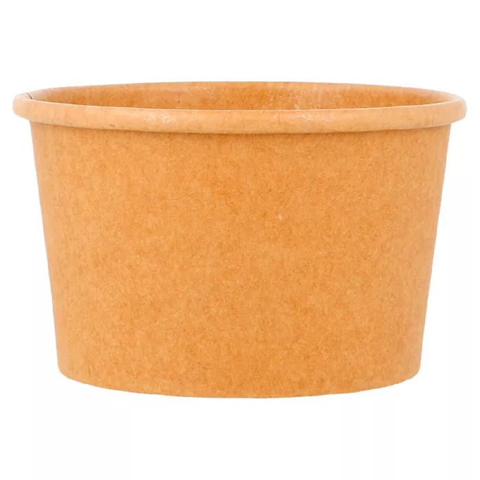 Taça gelados 120 ml 210 + 18 pe g/m2 ø7,7x4,7 cm castanho cartolina (2000 unidade)