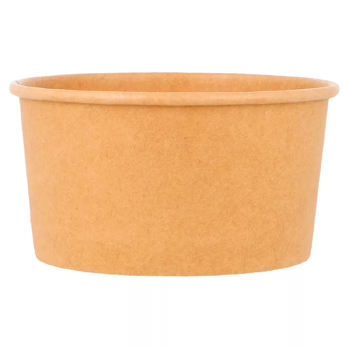 Taça gelados 150 ml 250 + 18 pe g/m2 ø8,5x4,5 cm castanho cartolina (2000 unidade)