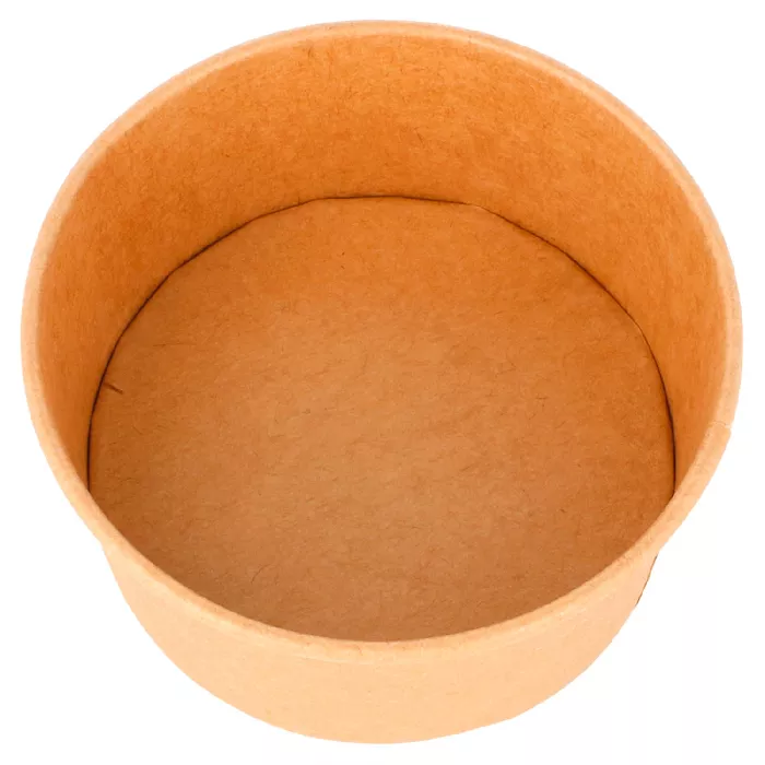 Taça gelados 150 ml 250 + 18 pe g/m2 ø8,5x4,5 cm castanho cartolina (2000 unidade)