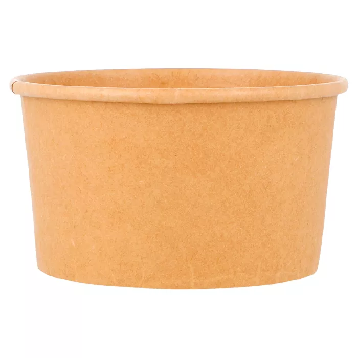 Taça gelados 180 ml 250 + 18 pe g/m2 ø 8,7x5,2 cm castanho cartolina (2000 unidade)