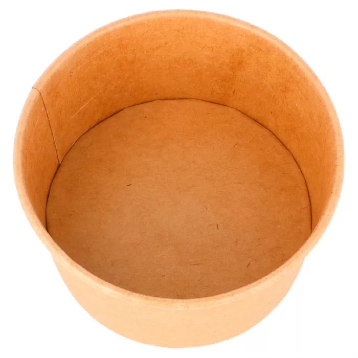 Taça gelados 180 ml 250 + 18 pe g/m2 ø 8,7x5,2 cm castanho cartolina (2000 unidade)