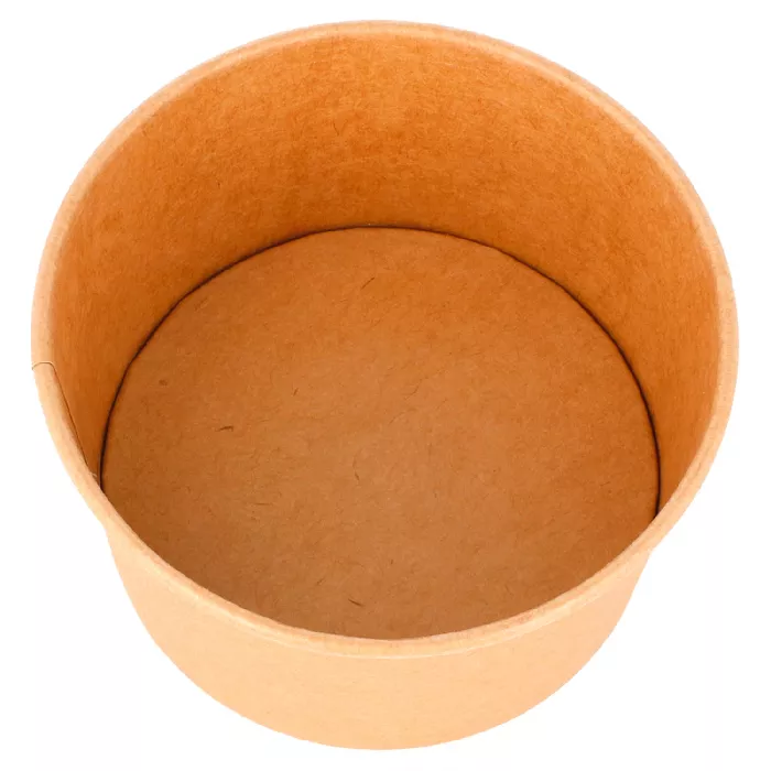 Taça gelados 240 ml 250 + 18 pe g/m2 ø9,4x5,5 cm castanho cartolina (2000 unidade)