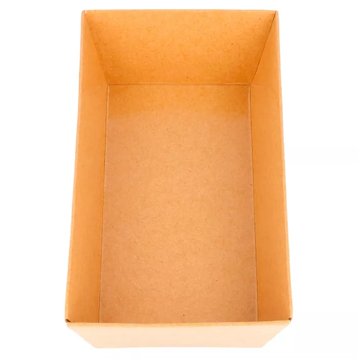 Barchette  250 + 12,5 pe g/m2 13,5x7,5x3,5 cm naturale kraft (1000 unità)