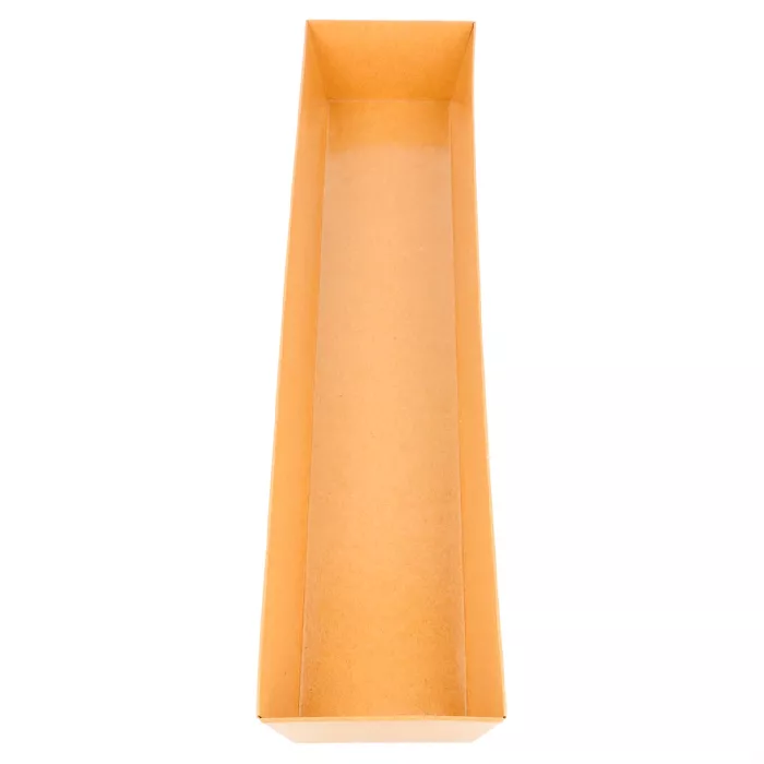 Barchette  250 + 12,5 pe g/m2 30x6,5x3,5 cm naturale kraft (1000 unità)