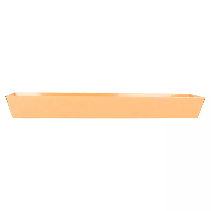 Barchette  250 + 12,5 pe g/m2 30x6,5x3,5 cm naturale kraft (1000 unità)