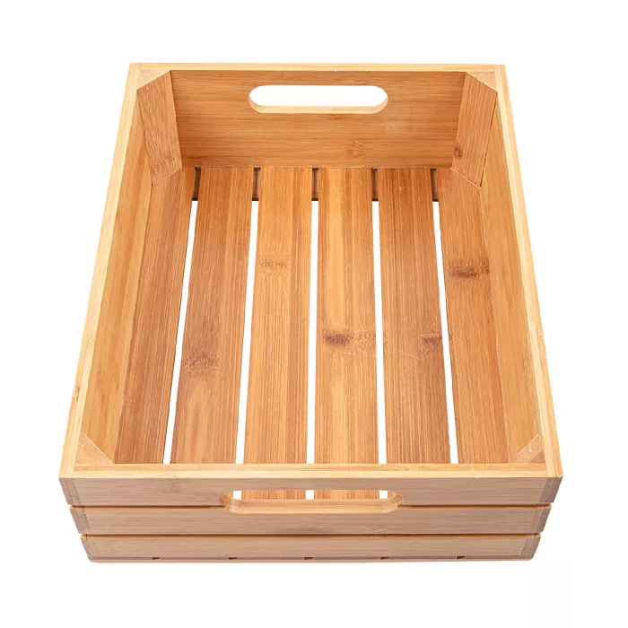 Scatola buffet gn 1/2  32,5x26,5x10 cm naturale bambù (1 unità)