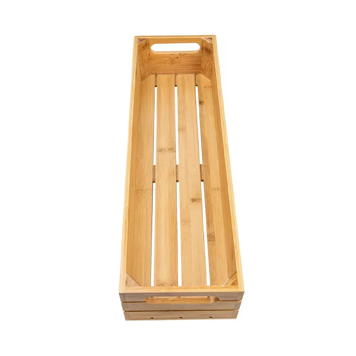 Scatola buffet gn 2/4  53x16,2x10 cm naturale bambù (1 unità)