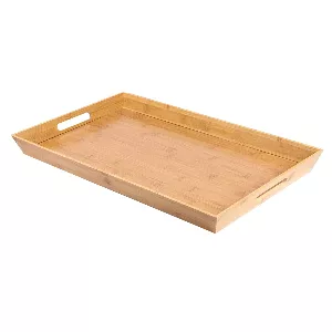 Vassoio  53x32x4,5 cm naturale bambù (1 unità)