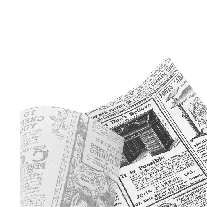 Mini papel antigrasas times 35 g/m2 20x25 cm blanco perg. antigrasas (1000 unid.)