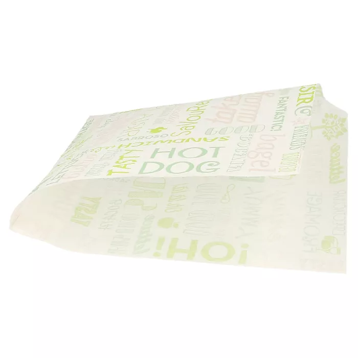 Papel antigrasas abierto 2 lados parole 35 g/m2 16x16,5 cm blanco perg. antigrasas (500 unid.)