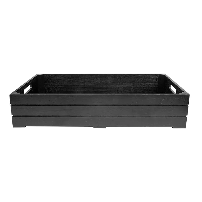 Scatola buffet gn 1/1  53x32,5x10 cm nero bambù (1 unità)