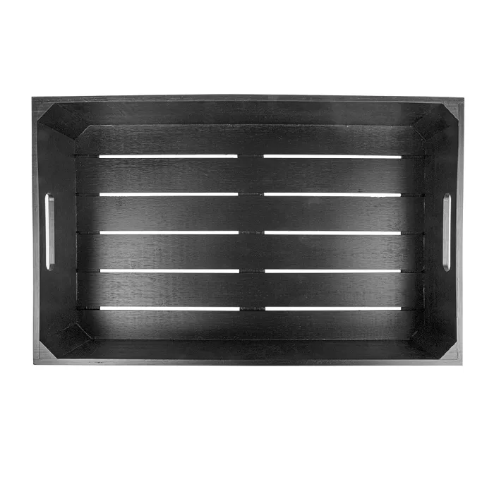 Scatola buffet gn 1/1  53x32,5x10 cm nero bambù (1 unità)