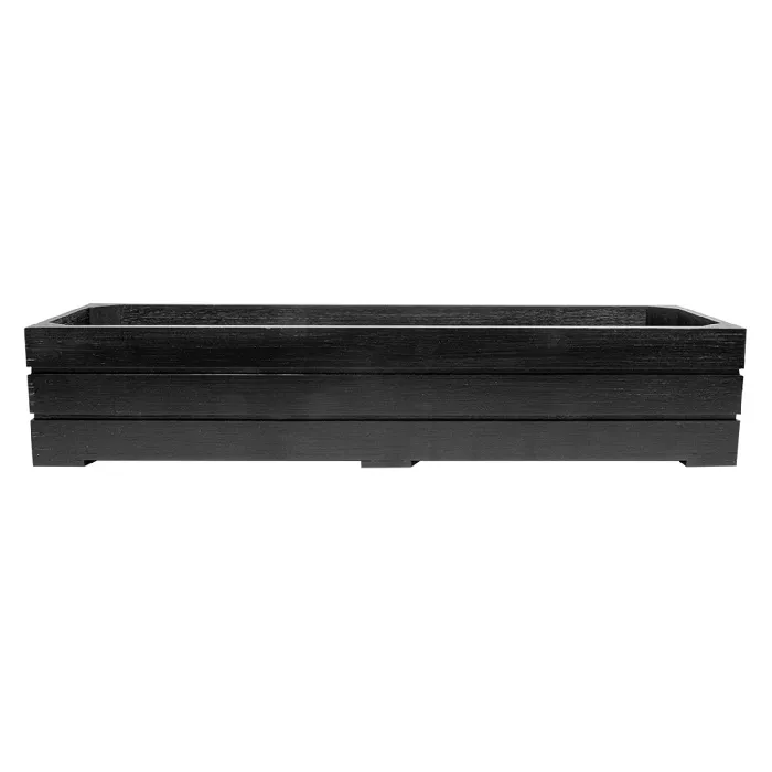 Scatola buffet gn 2/4  53x16,2x10 cm nero bambù (1 unità)