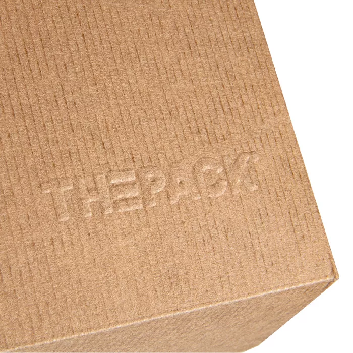 Conchas hamburguer 'thepack' 220 g/m2 14,2x13,7x6,1 cm (l) natural cartão ondulado nano-micro (500 unidade)
