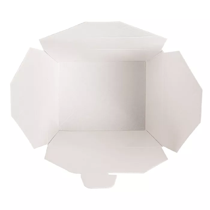 Cajas americanas microondables 'thepack' 780 ml 220 + 12pp g/m2 11,3x9x6,3 cm natural cartón ondulado nano-micro (500 unid.)
