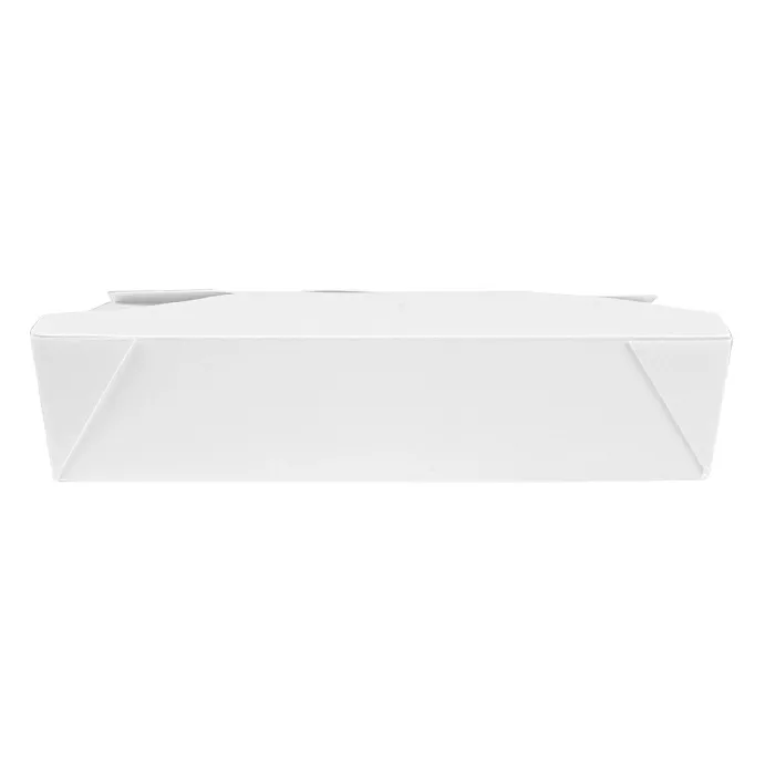 Caixas p/ microondas retangulares 'thepack' 1470 ml 230 + 12pp g/m2 19,6x14x4,5 cm branco cartão ondulado nano-micro (300 unidade)