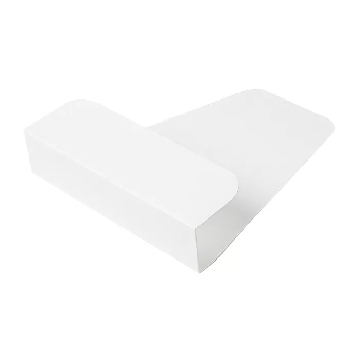Prendi pizza 'thepack' 230 g/m2 12x15,4x2,7 cm bianco cartone ondulato a nano-micro (1600 unità)
