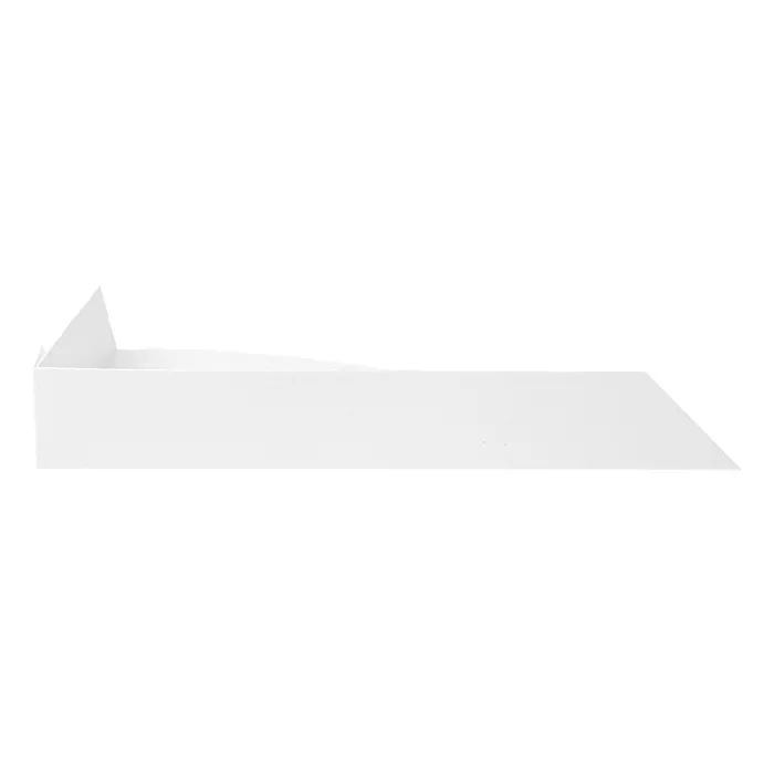 Pás crepes 'thepack' 230 g/m2 17x17x2,5 cm branco cartão ondulado nano-micro (800 unidade)