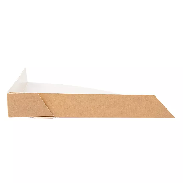 Pás crepes 'thepack' 220 g/m2 17x17x2,5 cm natural cartão ondulado nano-micro (800 unidade)