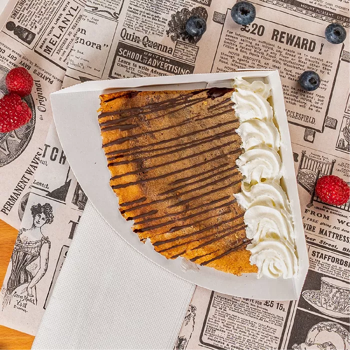 Pás crepes 'thepack' 220 g/m2 17x17x2,5 cm natural cartão ondulado nano-micro (800 unidade)