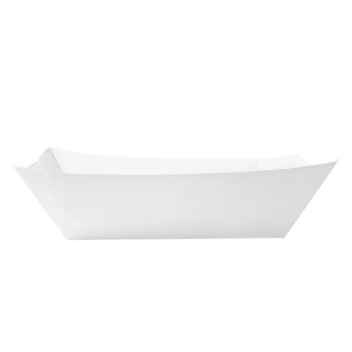 Barchette 'thepack' 1440 g 230 g/m2 13,5x8,5x6,2 cm bianco cartone ondulato a nano-micro (600 unità)