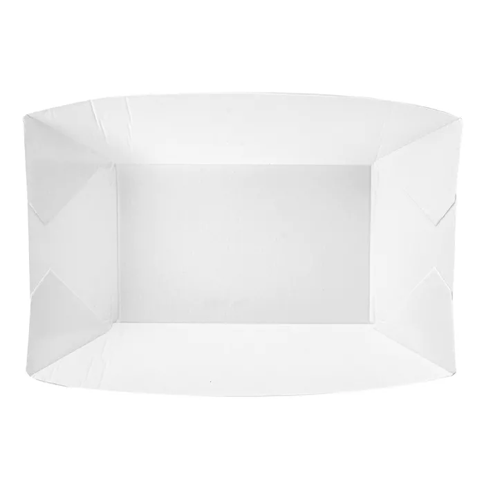 Barchette 'thepack' 1440 g 230 g/m2 13,5x8,5x6,2 cm bianco cartone ondulato a nano-micro (600 unità)