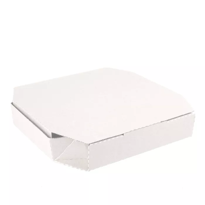 Scatola ottagonale 'thepack' 330 g/m2 32x32x3,8 cm bianco cartone ondulato a microcanali (100 unità)