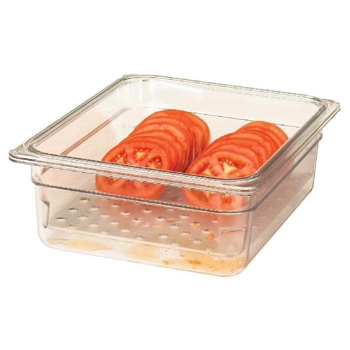 Recipiente colador GN 1/2 Transparente