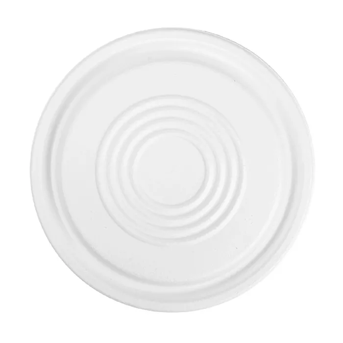 Tampa para códigos 251.53/54/55 'bionic'  ø 21,4x1 cm branco bagaço (400 unidade)