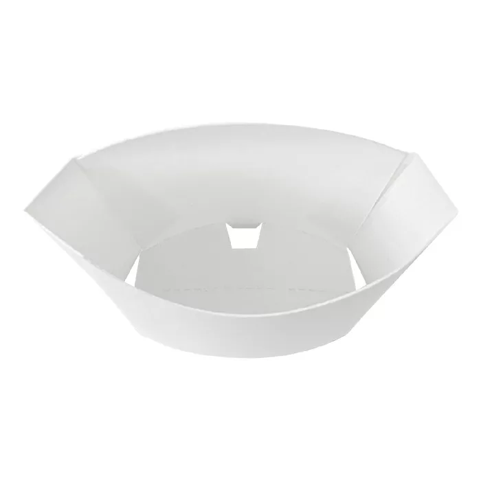 Scatoline per fritti jumbo 'thepack' 165 g 230 g/m2 13,5x8,5x16 cm bianco cartone ondulato a nano-micro (1200 unità)