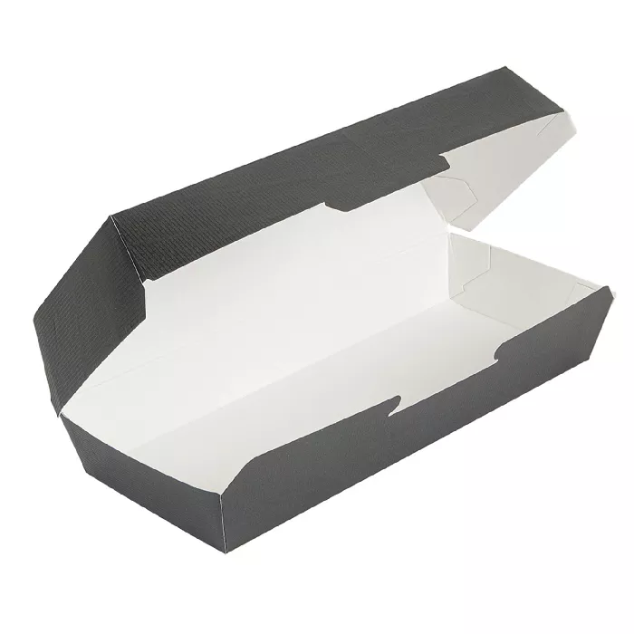 Caixas "panini" 'thepack'  26,5x12,2x7 cm preto cartão nano-micro (300 unidade)