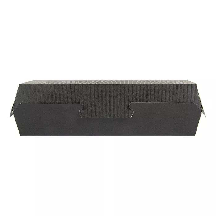 Caixas "panini" 'thepack'  26,5x12,2x7 cm preto cartão nano-micro (300 unidade)