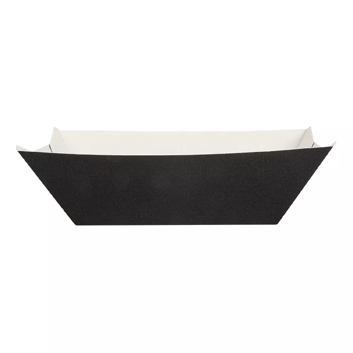 Barchette 'thepack' 960 g 230 g/m2 10,6x7,2x5,2 cm nero cartone ondulato a nano-micro (1200 unità)