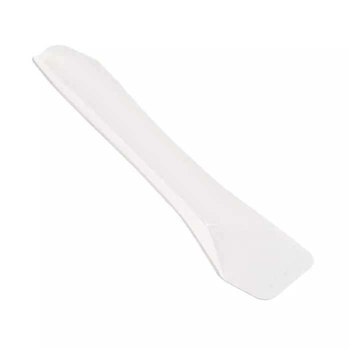 Cucchiaino per gelati imbustato 'paper spoon' 590 g/m2 9,4 cm bianco cartone (400 unità)