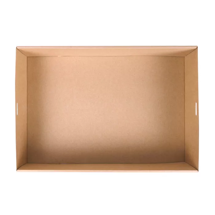 Scatole "traiteur" m  375 g/m2 35,9x25,2x8 cm naturale kraft (100 unità)