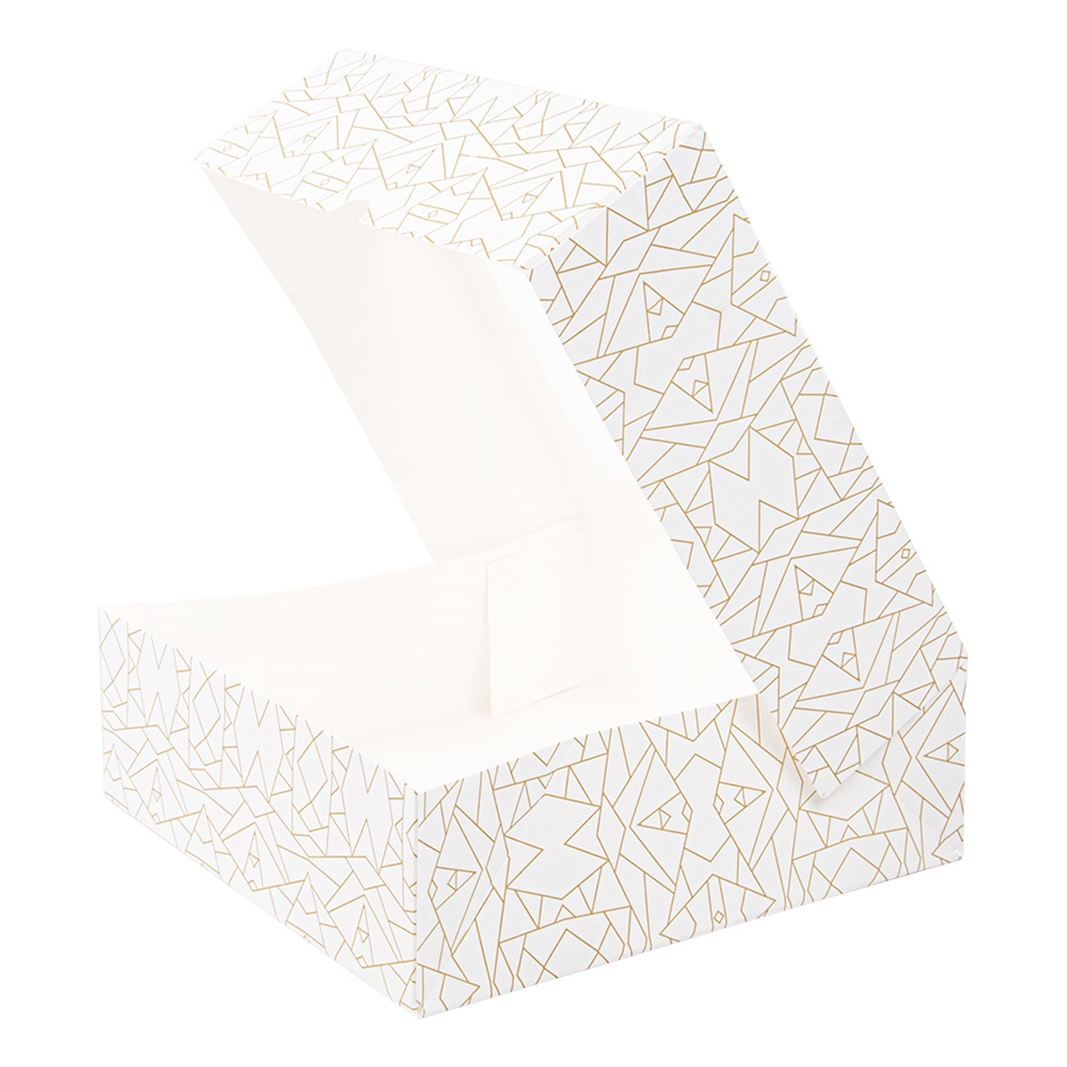 Scatole 26x26x8 Cm Garcia De Pou 200 Unità - Scatole Pasticceria Con Finestra Scatole Da Asporto Pasticceria