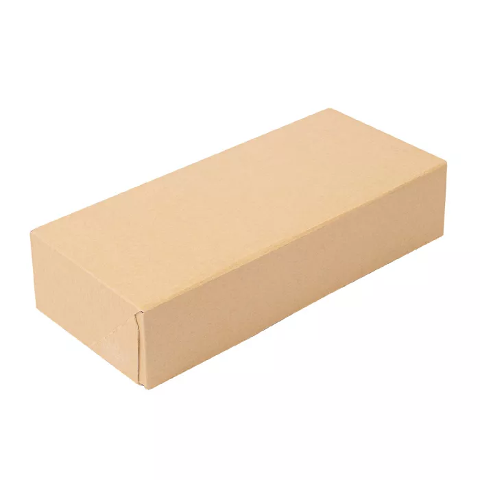 Contenitori sushi 'thepack' 220 g/m2 19,7x9x4,5 cm marrone cartone ondulato a nano-micro (400 unità)