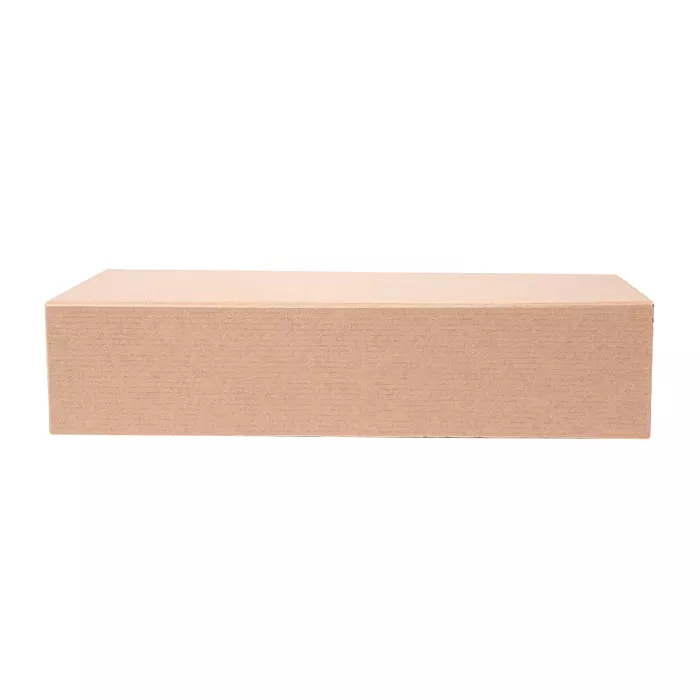 Contenitori sushi 'thepack' 220 g/m2 19,7x9x4,5 cm marrone cartone ondulato a nano-micro (400 unità)