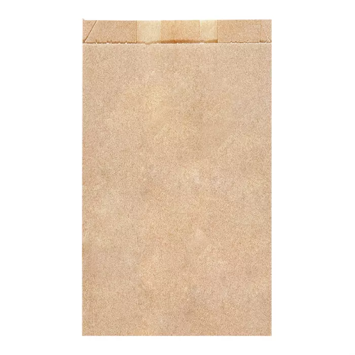 Sacchetti hamburger  34 g/m2 14+7x22 cm naturale pergamana antigrassi (500 unità)
