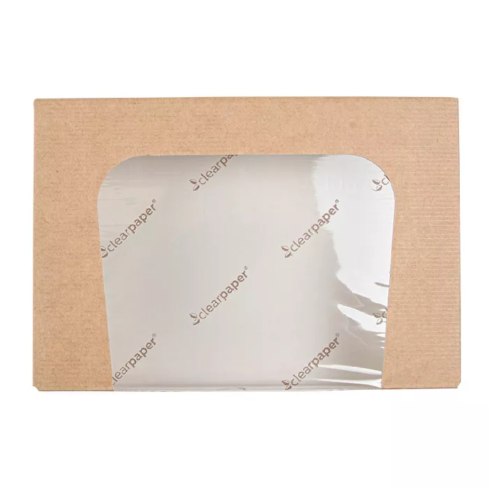 Caixas sushi+janela eco simple 'thepack'  220 g/m2 17,5x12x4,5 cm natural cartão ondulado nano-micro (400 unidade)