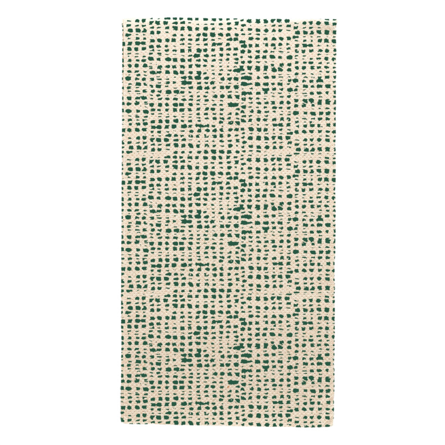Servilletas ecolabel p. 1/8 'double point - dakar' 19 g/m2 40x40 cm natural tissue reciclado (1200 unid.)