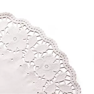 Pizzi rotondi  53 g/m2 ø 21,5 cm bianco carta (250 unità)
