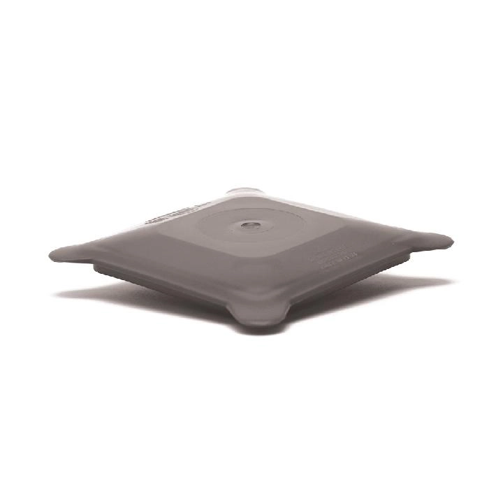 Jarra FOURSIDE de 1 litro con tapa plana blanda para batidora profesional 17,7 x 17,7 x 24,10 cm
